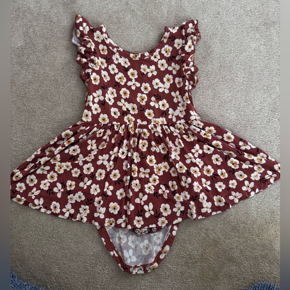 Little Sleepies Dress with Bodysuit